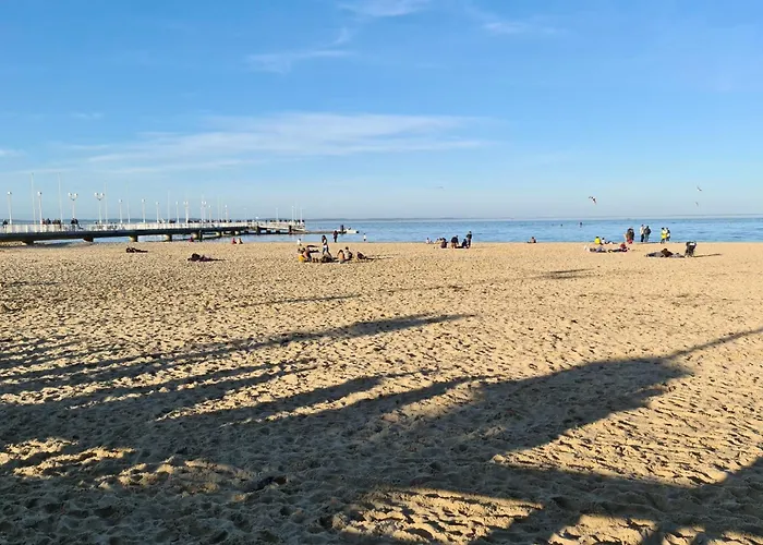 アパート 86m With Terrace Near The Beach! アルカション